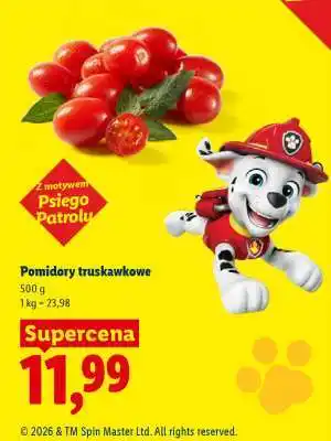 Lidl Pomidory truskawkowe oferta