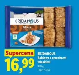 Lidl ERIDANOUS Baklawa z orzechami włoskimi oferta