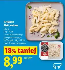 Lidl RZEŹNIK Flaki wołowe oferta