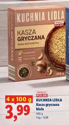 Lidl Kuchnia Lidla Kasza gryczana biała oferta