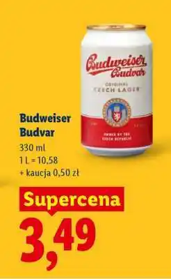 Lidl Budweiser Budvar oferta