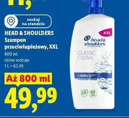 Lidl HEAD & SHOULDERS Szampon przeciwłupieżowy, XXL oferta
