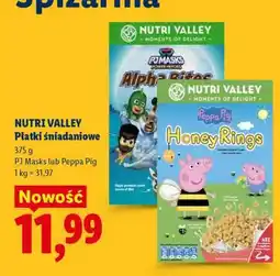 Lidl NUTRI VALLEY Płatki śniadaniowe oferta