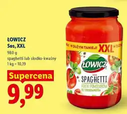Lidl Łowicz Sos, XXL oferta