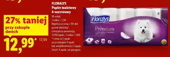 Lidl FLORALYS Papier toaletowy 4-warstwowy oferta