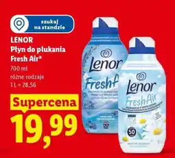 Lidl LENOR Płyn do płukania Fresh Air oferta