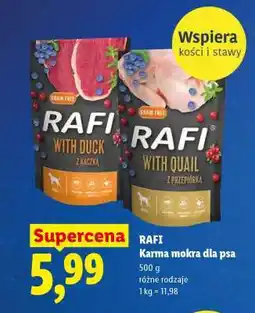 Lidl RAFI Karma mokra dla psa oferta