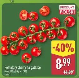 ALDI Pomidory cherry na gałązce oferta