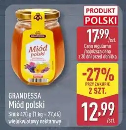 ALDI GRANDESSA Miód polski oferta