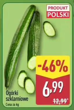 ALDI Ogórki szklarniowe oferta
