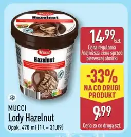 ALDI MUCCI Lody Hazelnut oferta