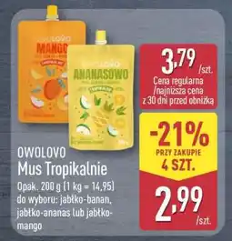 ALDI OWOLOVO Mus Tropikalnie oferta