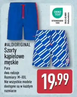 ALDI ALDIORIGINAL Szorty kąpielowe męskie oferta
