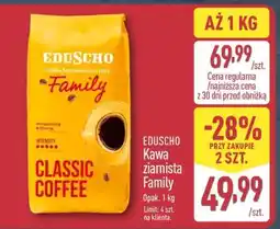ALDI EDUSCHO Kawa ziarnista Family oferta