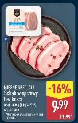 ALDI Schab wieprzowy bez kości oferta