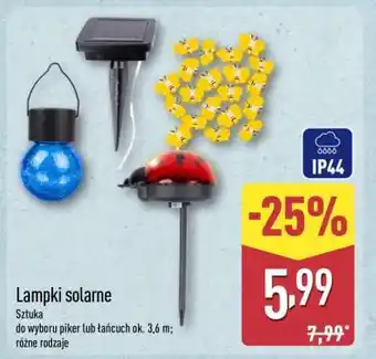 ALDI Lampki solarne oferta