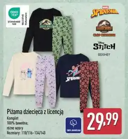 ALDI Piżama dziecięca z licencją oferta