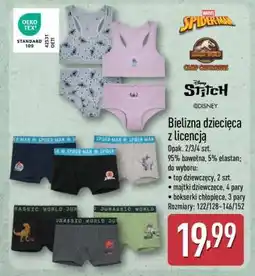 ALDI Bielizna dziecięca z licencją oferta