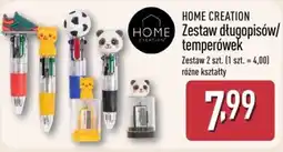 ALDI HOME CREATION Zestaw długopisów/temperówek oferta