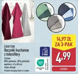 ALDI Crofton Ręczniki kuchenne z mikrofibry oferta