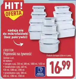 ALDI Crofton Pojemniki na żywność oferta