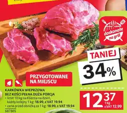 Selgros Karkówka wieprzowa bez kości pełna duża porcja oferta
