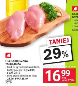 Selgros Filet z kurczaka tacka duża oferta