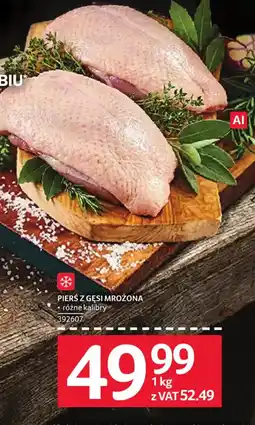 Selgros PIERŚ Z GĘSI MROŻONA oferta