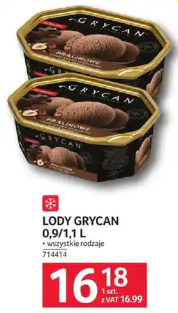 Selgros Lody Grycan oferta