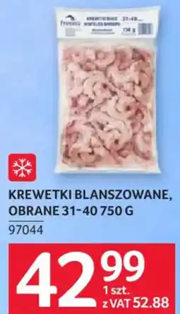 Selgros Krewetki Blanszowane, Obrane 31-40 oferta
