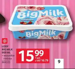 Selgros Lody Big Milk oferta
