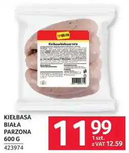Selgros Kiełbasa biała parzona oferta