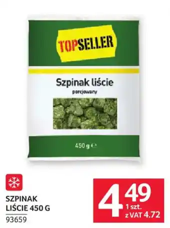 Selgros Szpinak liście oferta