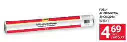 Selgros Folia aluminiowa oferta