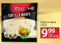 Selgros Tortilla Wraps Sandra oferta