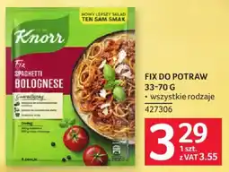 Selgros Knorr Fix Spaghetti Bolognese oferta