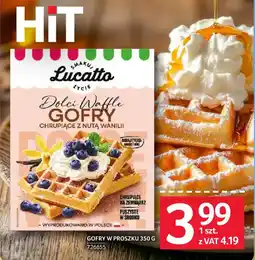 Selgros Smakuj Życie Lucatto Dolci Waffle Gofry oferta