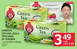 Selgros Herbata Zielona, Biała TEEKANNE oferta