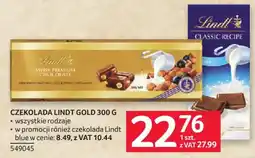 Selgros Czekolada Lindt Gold oferta