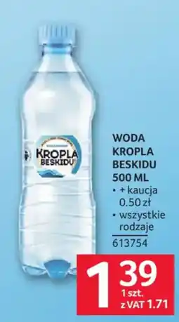 Selgros Woda Kropla Beskidu oferta