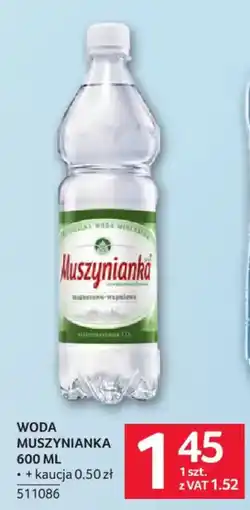 Selgros Woda Muszynianka oferta