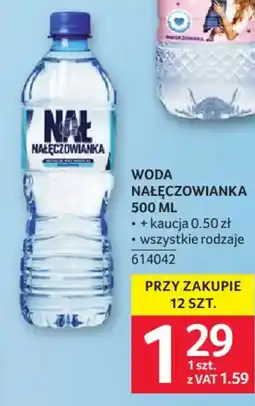 Selgros Woda Nałęczowianka oferta