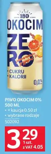Selgros Piwo Okocim 0% oferta