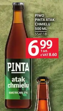 Selgros Piwo Pinta atak chmielu oferta