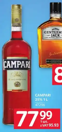 Selgros Campari 25% oferta