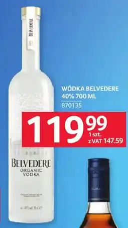 Selgros Wódka Belvedere Organic Vodka oferta