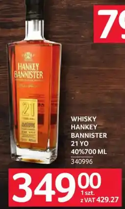 Selgros Whisky Hankey Bannister 21 Yo oferta