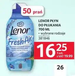 Selgros Lenor Płyn do Płukania Fresh Air oferta