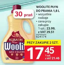 Selgros Woolite Płyn do Prania Keratin Mix Colors oferta