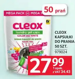 Selgros Cleox Kapsułki do prania oferta
